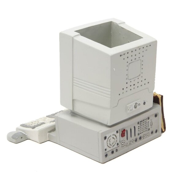 Vintage FIGI Ceramic Pen Pencil Business Card Holder Computer Mouse Office Desk - Picture 3 of 6